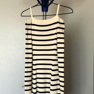 Blue and White Stripped Theory Dress Size S